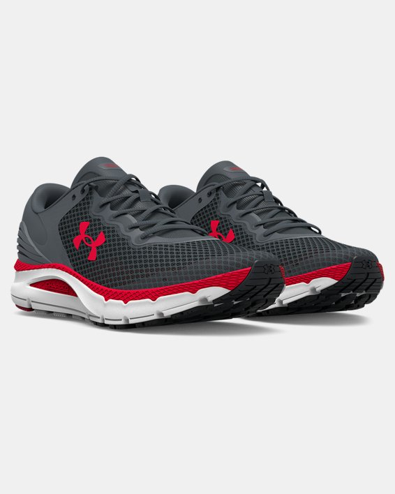 Men's UA Charged Intake 5 Running Shoes, Gray, pdpMainDesktop image number 3